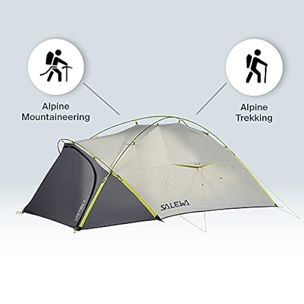 Salewa Litetrek II Tenda Doppia Telo, Unisex adulto, Lightgrey/Cactus, Taglia Unica
